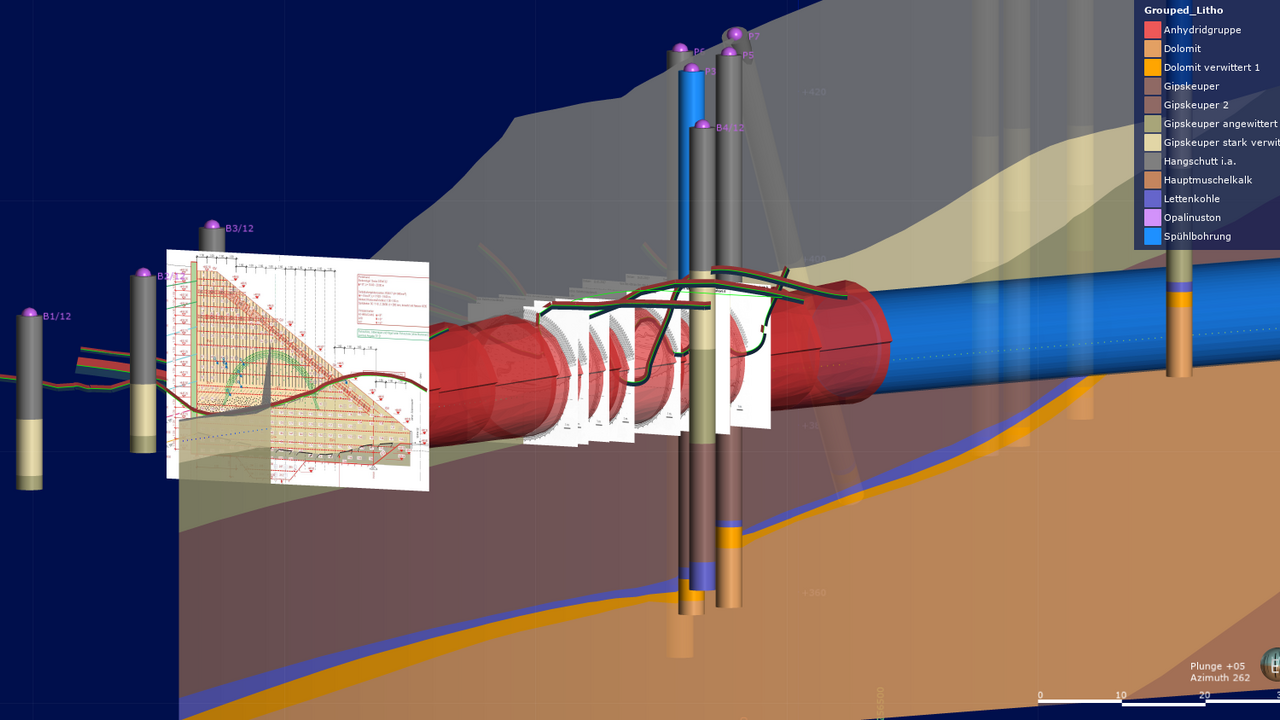 BIM 3D models with geodata prove themselves in practice.