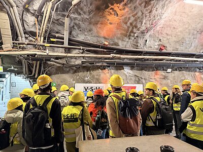 ETH Students at Hagerbach Test Gallery