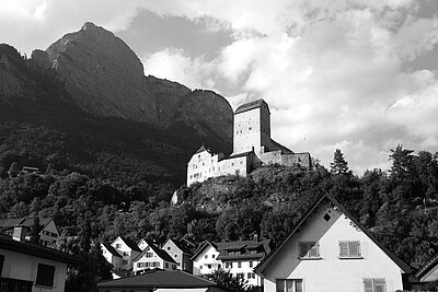 Castle Sargans in Switzerland